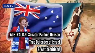 Australian Senetor Pauline Henson ¦ Standing Up for Israel