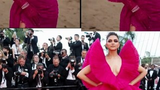 Cannes 2024  Urvashi Rautela Copy Deepika Padukone's Dress Code