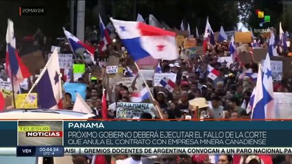 Nuevo gobierno debe cumplir fallo sobre megamina de cobre en Panamá