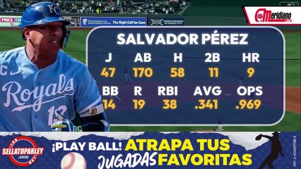 ¡Salvador Pérez y José Altuve siguen desplegando todo su potencial ofensivo!