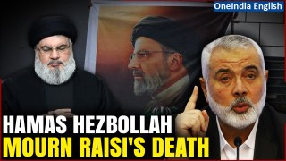 Hamas Hezbollah Break Silence Over Ebrahim Raisi's Death; Hail Support For Palestine| Watch