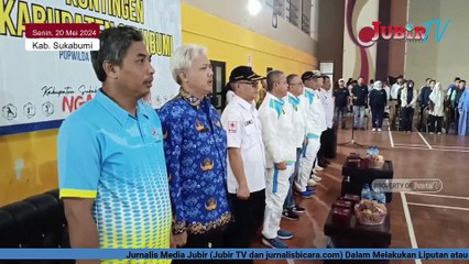 Wabup Sukabumi Lepas Kontingen POPWILDA Kab. Sukabumi 2024 dengan Target 3 Besar