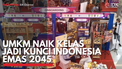 UMKM Naik Kelas jadi Kunci Indonesia Emas 2045