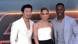 Simu Liu, Jennifer Lopez, Sterling K. Brown attend Netflix's 
