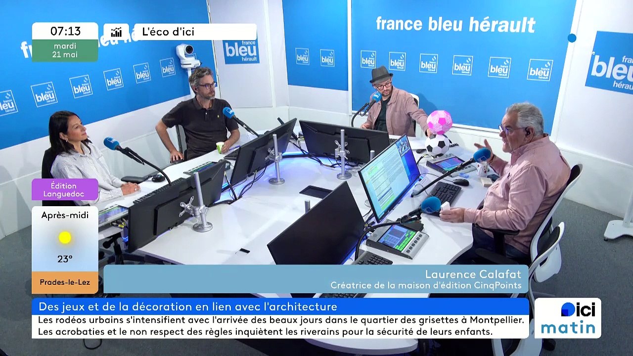 Découvrir le métier d'architecte, grâce aux maquettes en papier et colorées de Cinqpoints