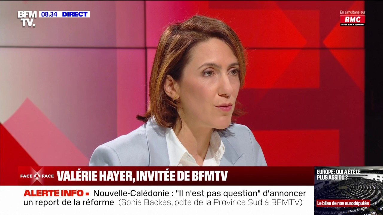 Européennes: "Si on passe les clés du camion à l'extrême droite, on ira dans le mur" estime Valérie Hayer, tête de liste Renaissance