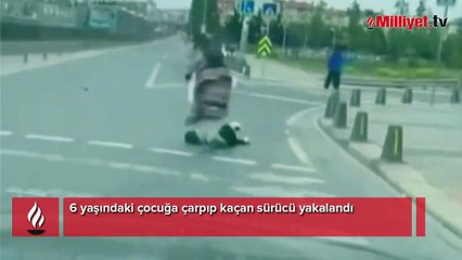 6 yaşındaki çocuğa çarpıp kaçan sürücü yakalandı