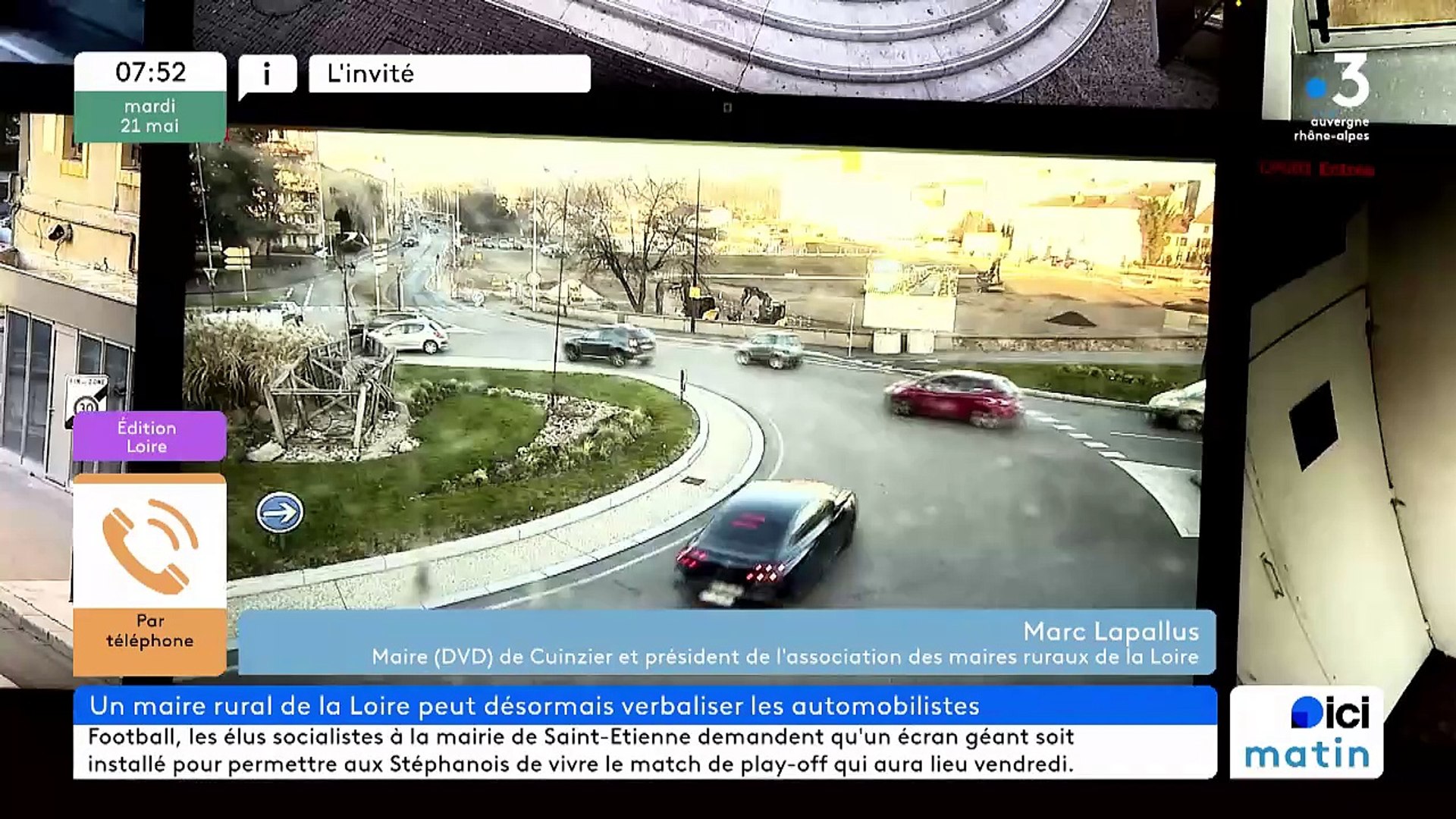 21/05/2024 - Le 6/9 de France Bleu Saint-Étienne Loire en vidéo