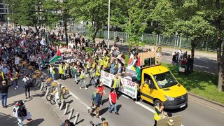 Des milliers de manifestants défilent à Bruxelles pour un cessez-le-feu à Gaza