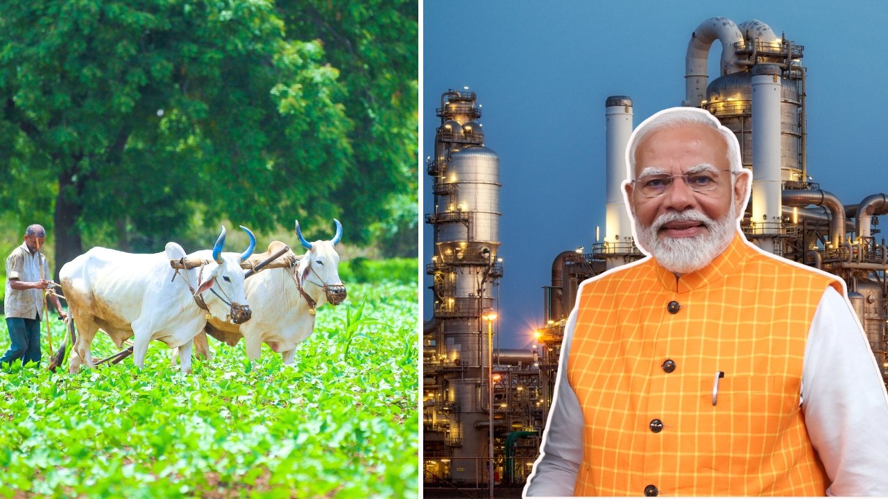 एग्रीकल्चर पर बोझ कम करने के लिए देश में इंडस्ट्रियल रेवॉल्‍यूशन है जरूरी: PM मोदी