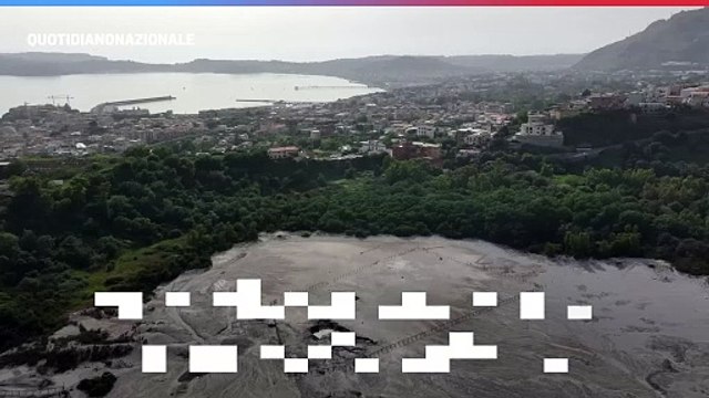Terremoto ai Campi Flegrei: il drone sulla Solfatara