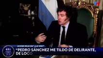 Milei insiste en no pedir disculpas a Sánchez: 