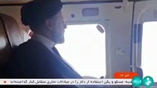 Presidente do Irão dentro do avião