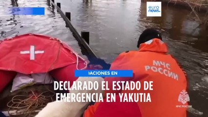 Las inundaciones por deshielo en Rusia obligan a desplazar a 500 personas
