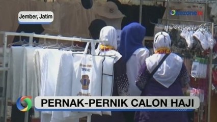 Gerai Pernak-pernik Ibadah Haji Ramai Dikunjungi Jemaah Calon Haji