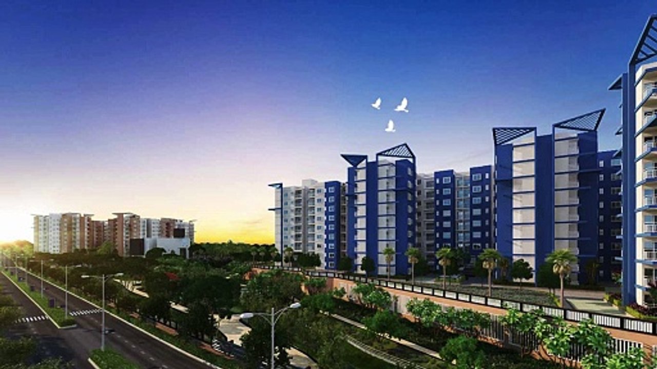 4 BHK luxurious penthouses in Bengaluru with views of the cityscape
