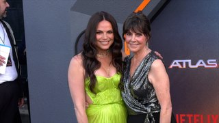 Lana Parrilla and Dolores Dee Azzara attend Netflix's 