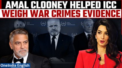 Скачать видео: Amal Clooney's Key Role in ICC Warrants Against Netanyahu & Hamas Leaders | Oneindia News