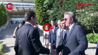İmamoğlu’ndan, Bayrampaşa Belediye Başkanı Mutlu’ya tebrik ziyareti