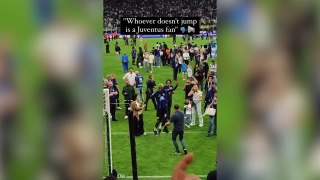El 'collejón' de Lilian Thuram a su hijo por celebrar acordándose de la Juventus: viral al instante