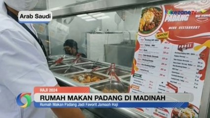Rumah Makan Padang jadi Favorit Jemaah Haji Indonesia
