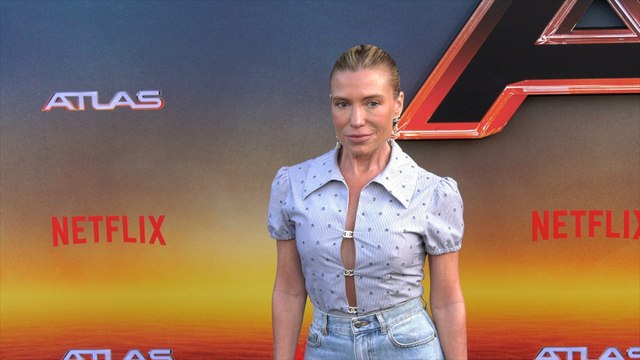 Tracy Anderson attends Netflix's Atlas Los Angeles premiere black carpet