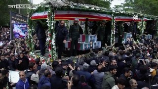 İran Cumhurbaşkanı Reisi için cenaze töreni düzenlendi
