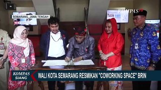 Dukung Pengembangan dan Penelitian, Wali Kota Semarang Resmikan 'Coworking Space' BRIN!