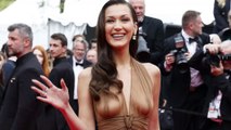 A Cannes, Bella Hadid porta il nude look a un nuovo livello