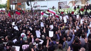 الآلاف في شوارع  تبريز لبدء مراسم تشييع الرئيس الإيراني ومرافقيه