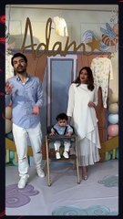 لقطات لآدم منذ الطفولة متصدرة الترند وأول منتج باسمه