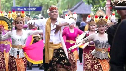 Aksi Menteri Basuki Jadi Fotografer di Acara Bali Street Carnival WWF Bali