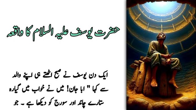 HAZRAT YUSUF A.S.KA WAQIA || urdu stories || islamic waqiat || Yusuf a.s. ka qissa