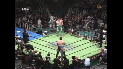 NOAH Samoa Joe vs Mitsuharu Misawa 10.27.07