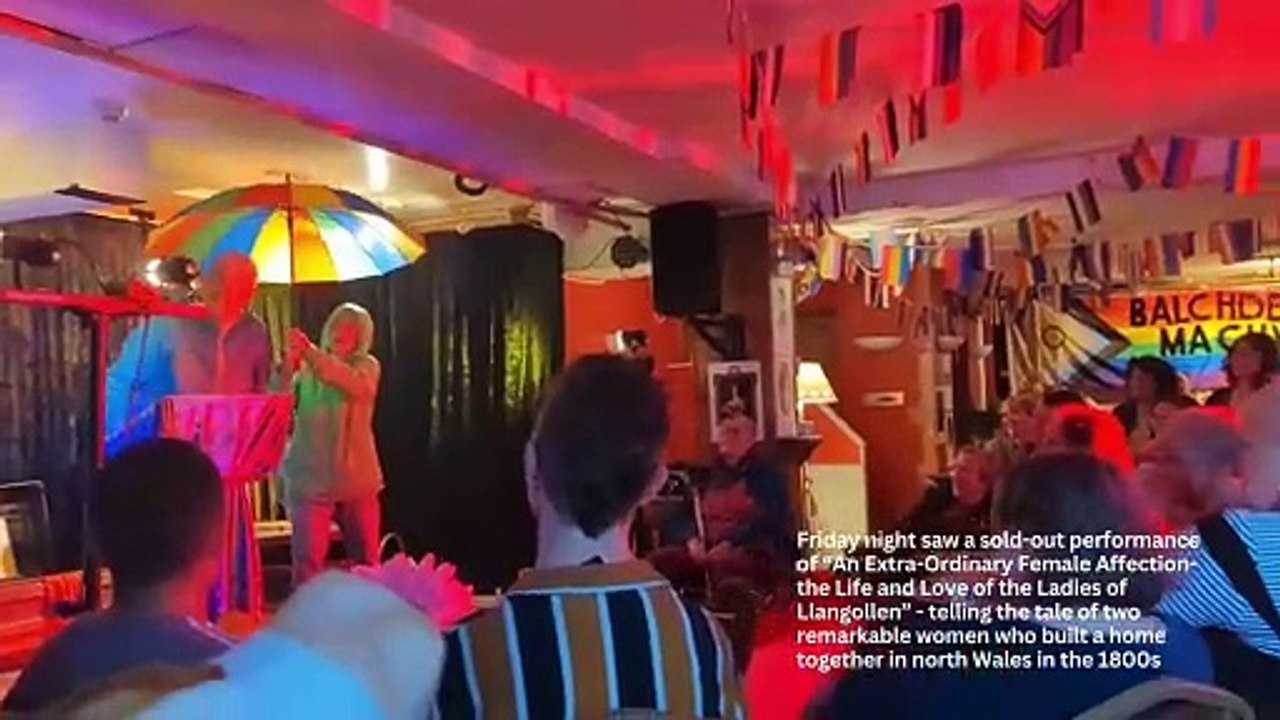 Mach residents 'brought to tears' as 300+ attend and town draped in rainbows for first-ever LGBTQ+ pride