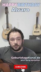 Happy Birthday, Alvaro! Geburtstagsgrüße an Alvaro