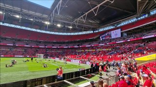 Crawley Town at Wembley - a journalist's view