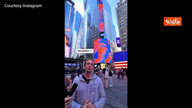 Il Friuli Venezia Giulia anche a Times Square, Fedriga: Presenti in tutto il mondo