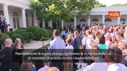 Biden: "Rifiutiamo il mandato di arresto della Cpi contro i leader di Israele"