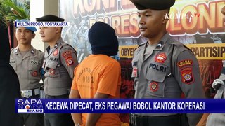 Sakit Hati Dipecat Sepihak, Eks Pegawai Koperasi Simpan Pinjam di Yogyakarta Bobol Kantor!