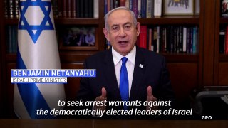 Israeli PM Netanyahu calls ICC arrest warrant 'moral outrage'