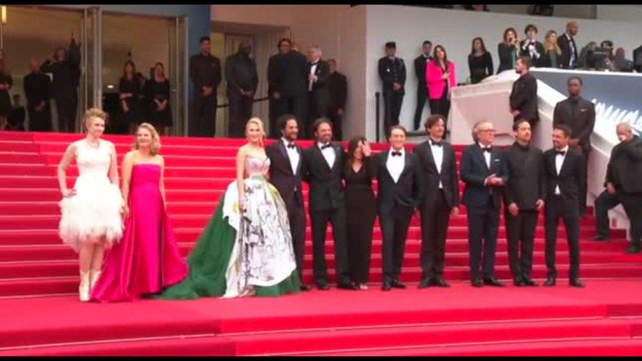 Cannes, red carpet per il biopic su Trump "The Apprentice"