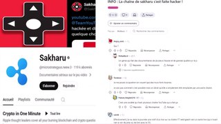 Sakharu s'est fait hacker sa chaine youtube | Sakharu s'est fait pirater sa chaine