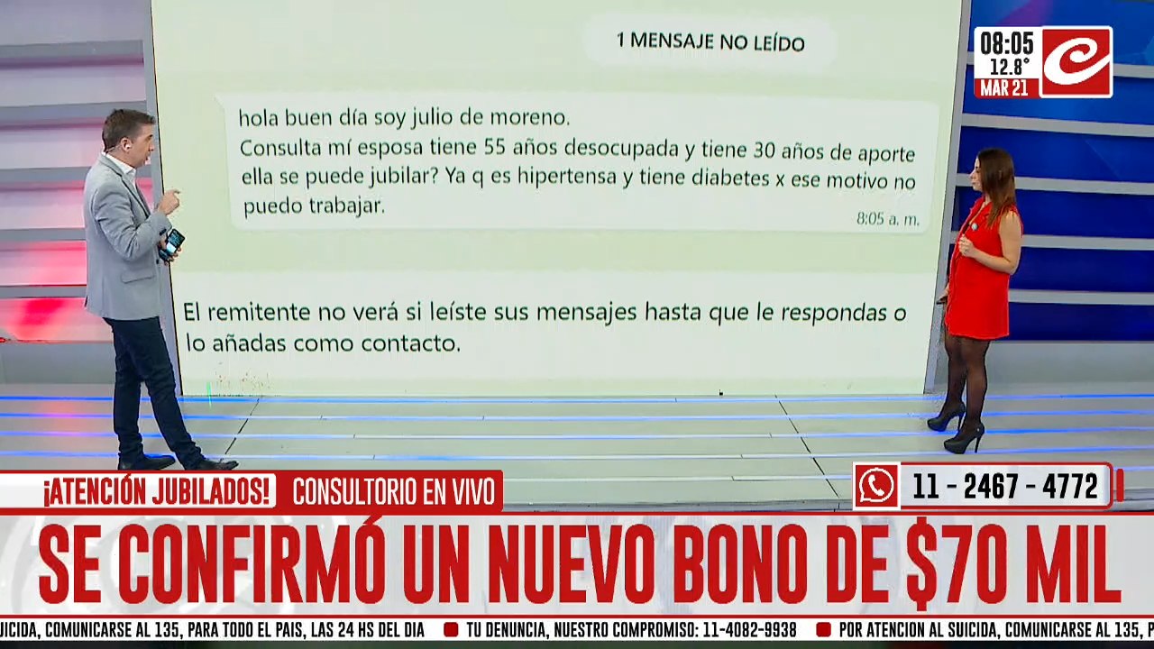 Atención jubilados: cómo saber quién cobra el nuevo bono de 70 mil pesos