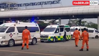 Londra'dan Singapur'a giden bir uçak, aşırı tropikal fırtınalar nedeniyle şiddetli türbülansa girdi:  1 yolcu öldü, 30 yolcu yaralandı