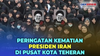 Ratusan Warga Iran Tangisi Kehilangan Presiden dan Menlu dalam Kecelakaan Helikopter 🚁