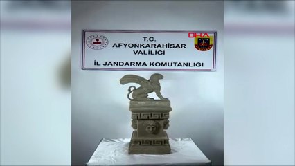 Afyonkarahisar'da tarihi eser operasyonu