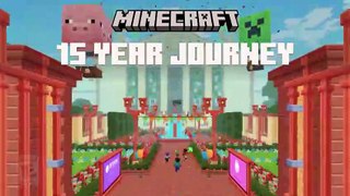 Minecraft - 15 Year Anniversary Map Trailer