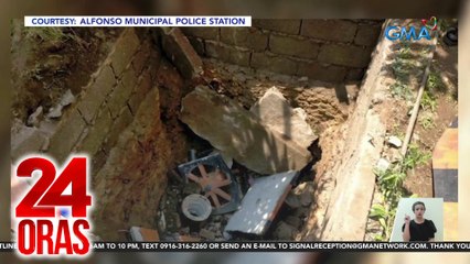 Septic tank ng isang paaralan sa Cavite, gumuho; 1 estudyante patay, 3 sugatan | 24 Oras