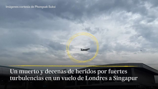 Un muerto y decenas de heridos por las fuertes turbulencias en un vuelo